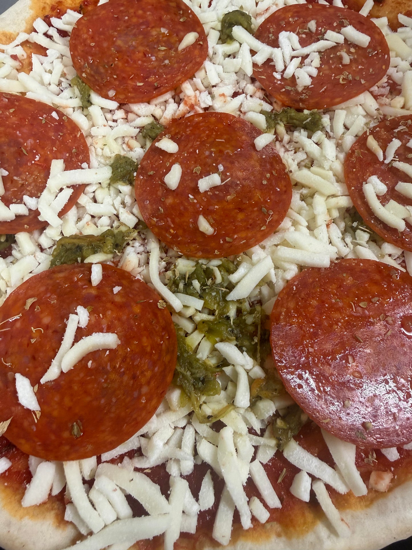 Musso’s Homemade Frozen Pizza - Pepperoni & Roasted Chilies (14”) WITH ITALIAN COOKIES